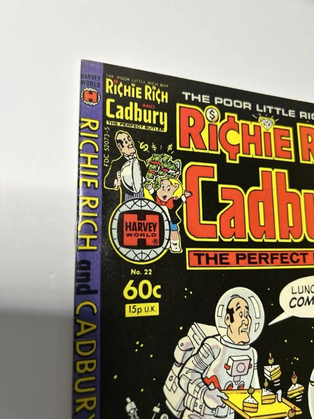 Richie Rich and Cadbury #22 Harvey World Comics 1982 Comic Book